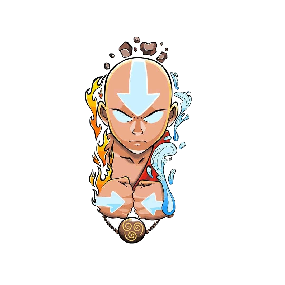 Aang The Airbender Sticker